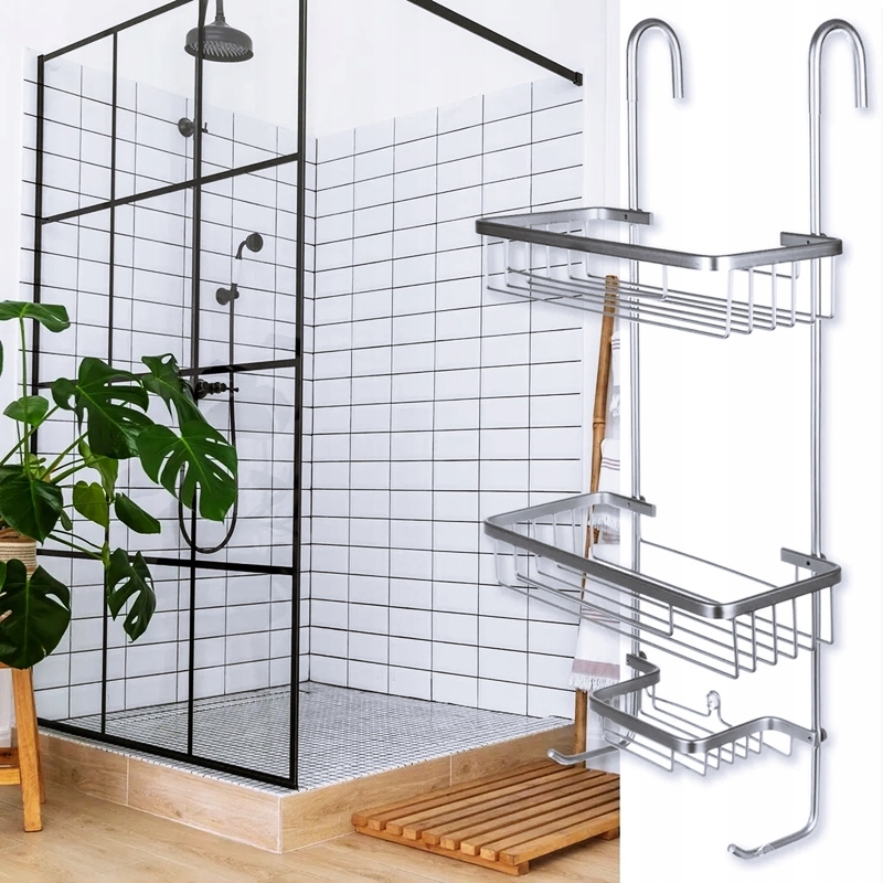 Stabil og rustfri dusjhylde – maksimer oppbevaringen i dusjen