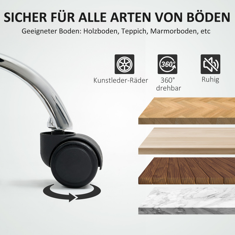 Ergonomisk kontorstol med meshrygg – svart - Bilde 3