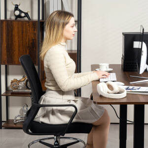 Alternative view of Ergonomisk kontorstol med meshrygg – svart