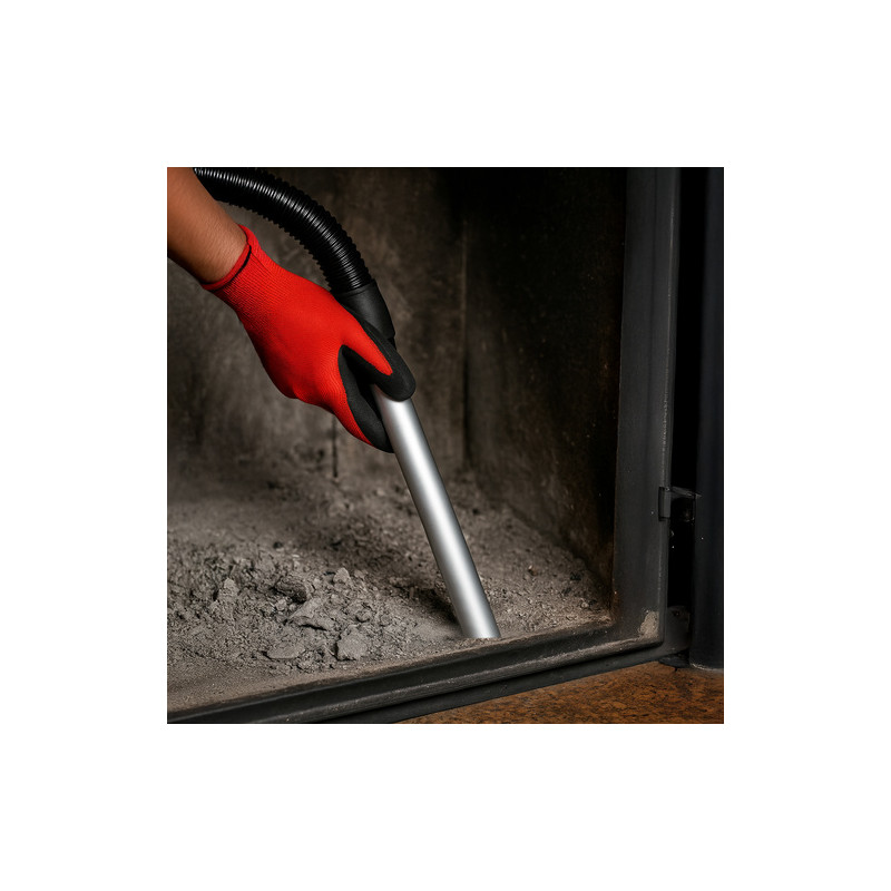 Kraftig industristøvsuger 1600 W – 20 L askestøvsuger med HEPA-filter, Sug/Blås-funksjon & Tilbehør