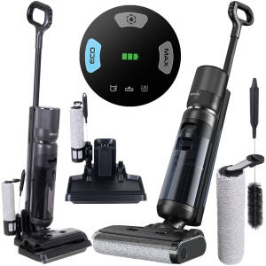 Trådløs støvsuger Lixo 200W BLDC 16 kPa selvrensende