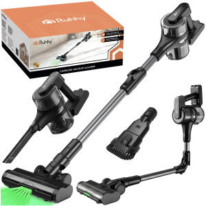 Trådløs stående støvsuger 400W LED 52 min 35 kPa