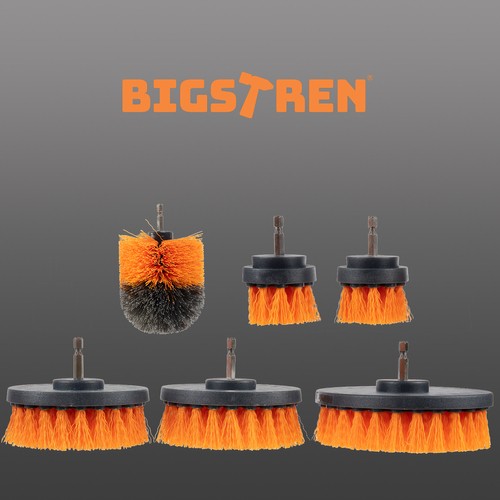 Multisett med børster for drill – 22 deler for effektiv rengjøring