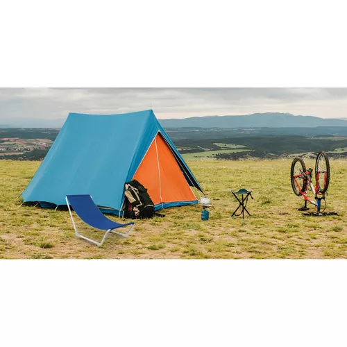 Sammenleggbar, bærbar solstol med praktisk bærebagske – perfekt for strand, camping og hage