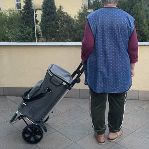 Sammenleggbar transportvogn – kompakt og kraftfull for daglig transport