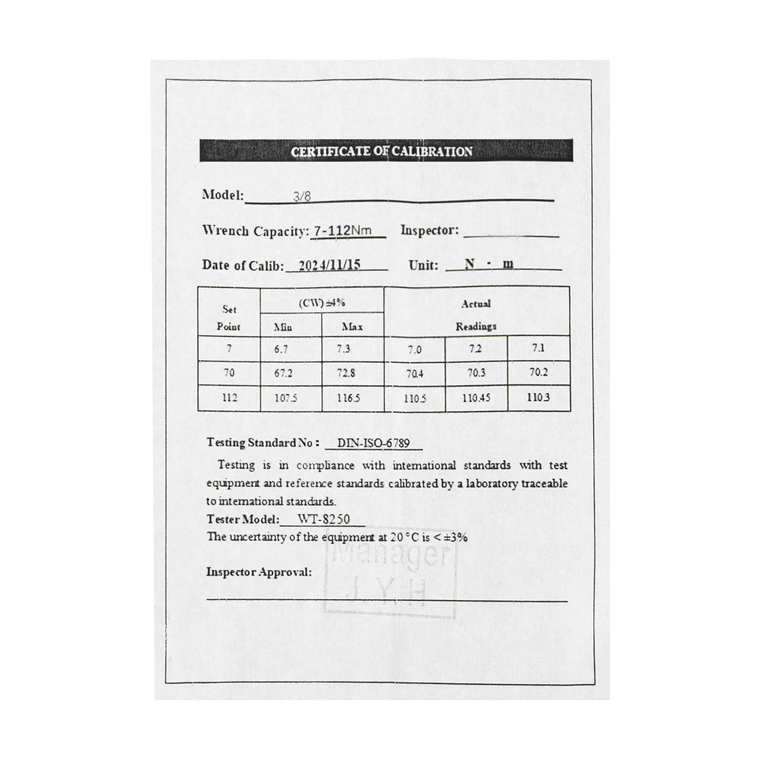 Momentnøkkel 3/8 tomme – 7–112 Nm, høy presisjon og allsidighet