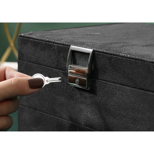 Smykkeskrin – svart oppbevaringsboks for smykker