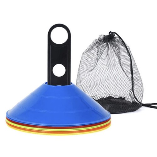 Treningskjegler – 50 stk for øvelser, agility og aktivitet