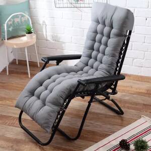 Tykk pute for hage stol, strandstol og turstol – ekstra komfort