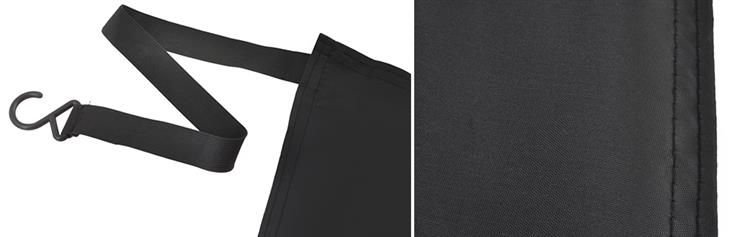 Frostbeskyttelse for bilvindu, svart – universell passform