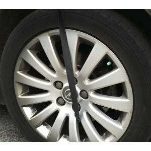 Frostbeskyttelse for bilvindu, svart – universell passform