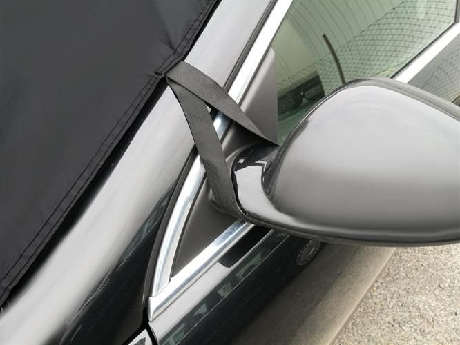 Frostbeskyttelse for bilvindu, svart – universell passform