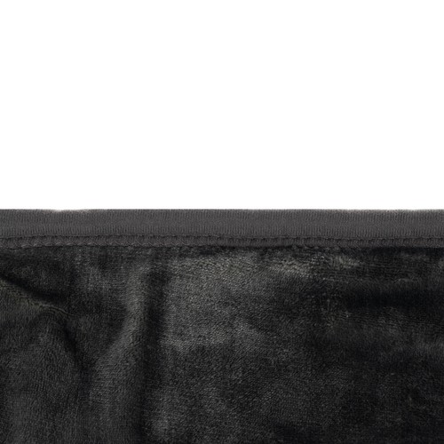 Mykt XL fleecepledd 160 × 200 cm – Grå
