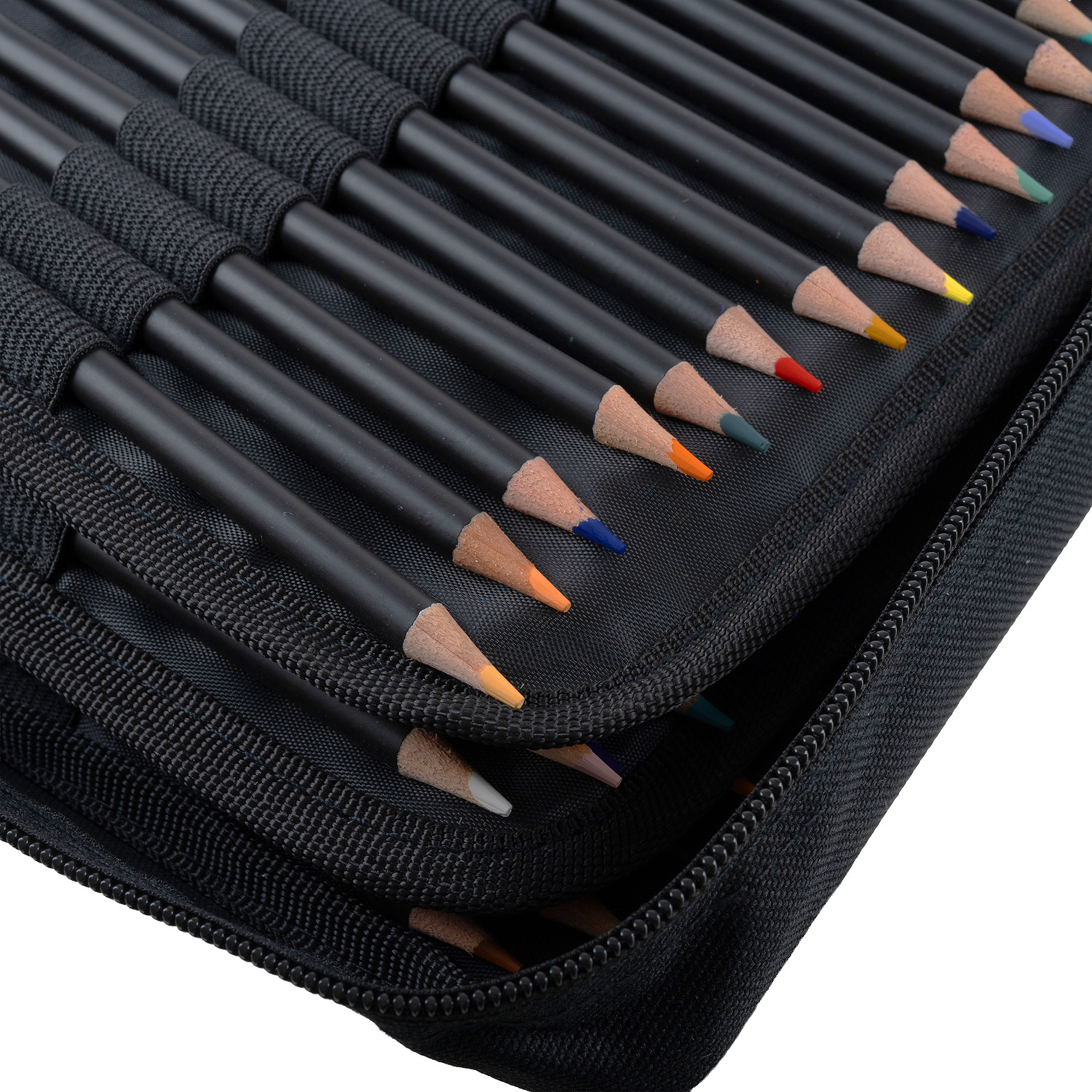 Kreativt Fargekit – 120 Kunstnerblyanter med Skissebok og Bæreetui