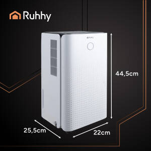 Effektiv Luftavfukter med WiFi og Hygrostat – 12L/døgn