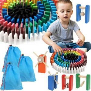 XXL tre-domino – megasett med 1131 deler