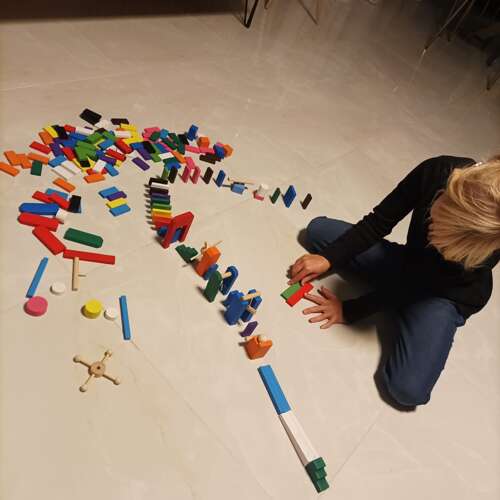 Domino 360 deler – treklosser