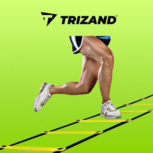 Koordinasjons- og hurtighetsstige – justerbar treningsstige opptil 6 meter