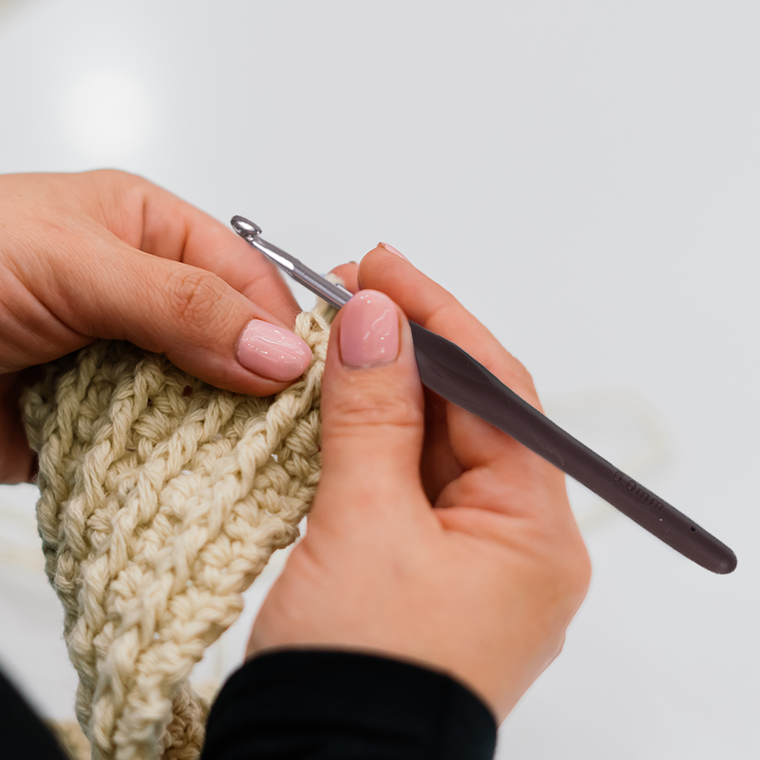 Komplett heklesett 58 deler – heklenåler 0,6–6,0 mm + tilbehør i organisert etui