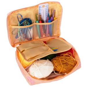 Komplett heklesett 58 deler – heklenåler 0,6–6,0 mm + tilbehør i organisert etui