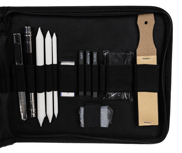 Tegnesett 32 deler – profesjonelt sett i etui