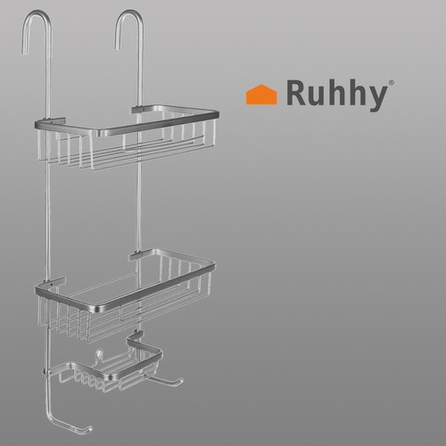 Stabil og rustfri dusjhylde – maksimer oppbevaringen i dusjen