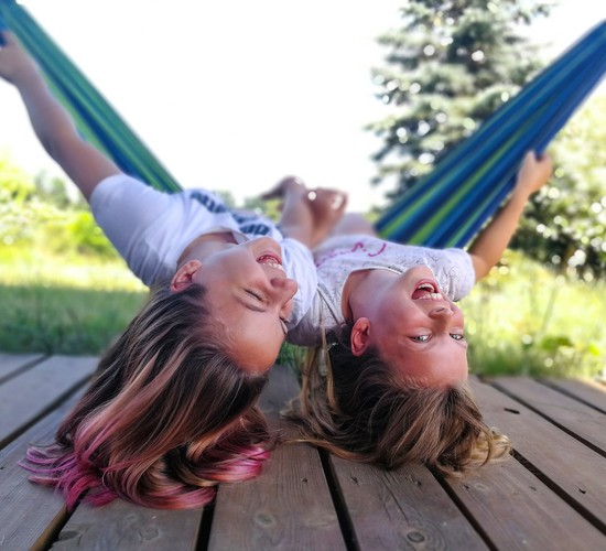 XL hengekøye 240 × 150 cm – for hage, balkong og camping