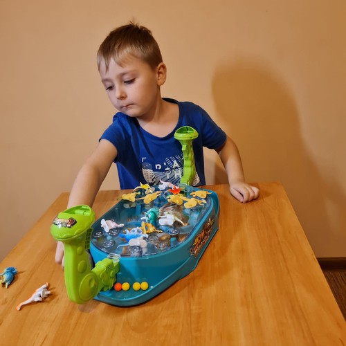 Dinosaur skytespill – arkadelek for barn med mål og kuler