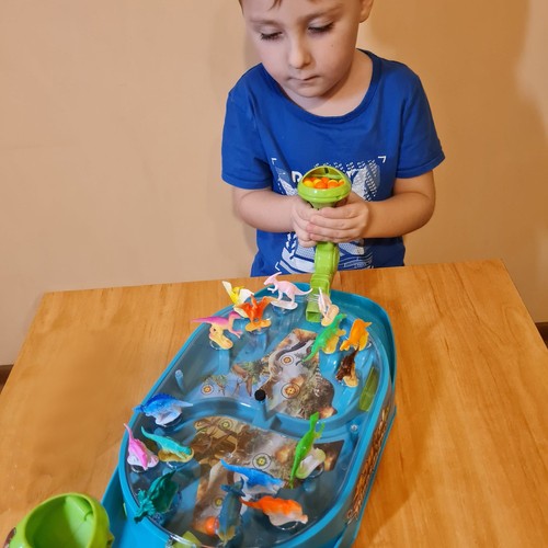 Dinosaur skytespill – arkadelek for barn med mål og kuler