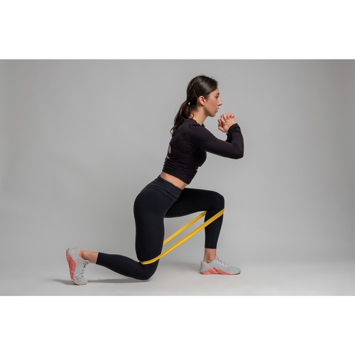 Treningsbånd 5-pakning – elastiske gummibånd med ulike motstandsnivåer for styrke, stretching og restitusjon