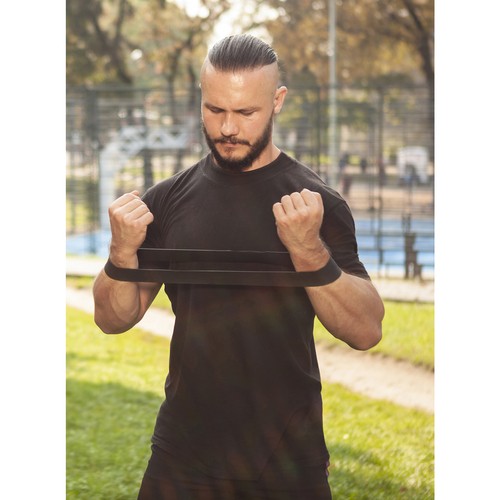 Treningsbånd 5-pakning – elastiske gummibånd med ulike motstandsnivåer for styrke, stretching og restitusjon