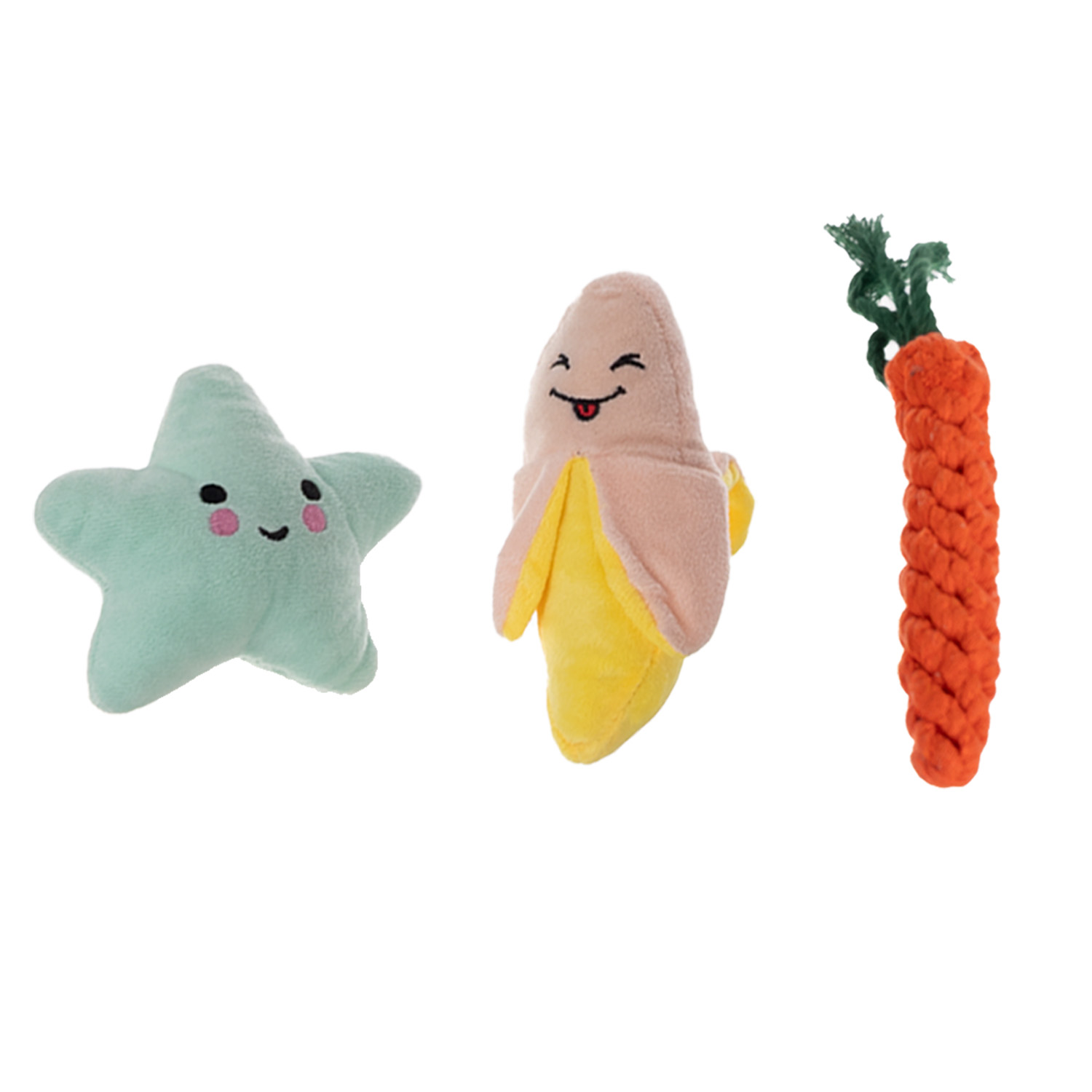 16-delt hundelekesett – tauleker, biteleker & praktisk tilbehør