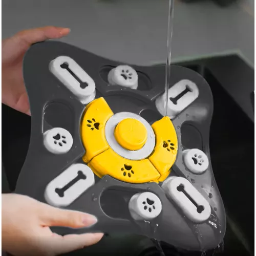 Justerbar aktiviseringsskål for hund og katt – interaktiv og pedagogisk