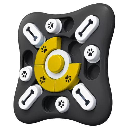 Justerbar aktiviseringsskål for hund og katt – interaktiv og pedagogisk