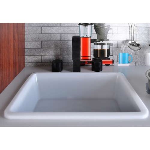 Lekekjøkken i tre med lyd, lys og tilbehør – stort barnekjøkken 80 × 24 × 80,5 cm, brun/grå