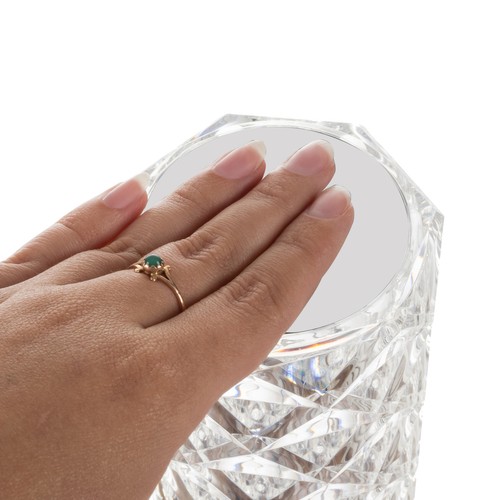 LED bordlampe i vasdesign – USB-drevet med projektoreffekt