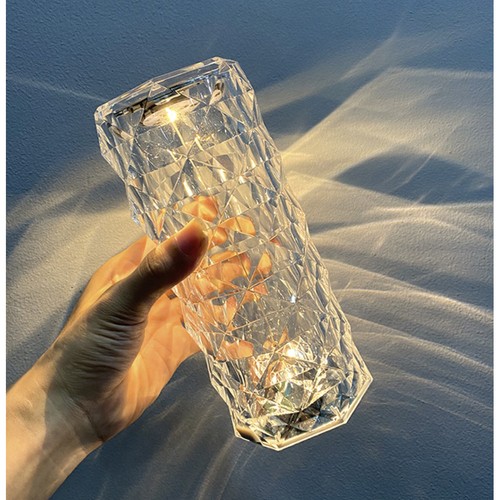 LED bordlampe i vasdesign – USB-drevet med projektoreffekt