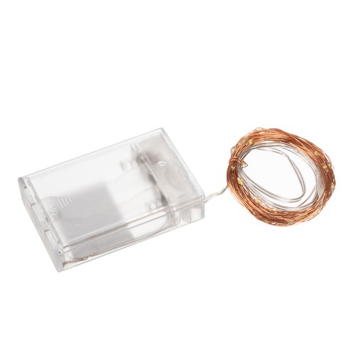 Kunstig eføylenke 2,1 m – 50-LED lyslenke