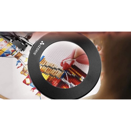 LED-forstørrelseslampe – praktisk arbeidslampe med belysning og forstørrelse