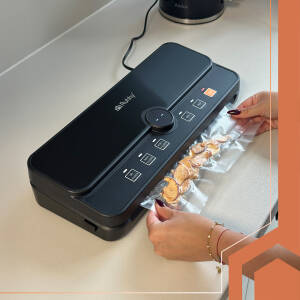 Avansert Vakuumpakker med Integrert Foliekutter