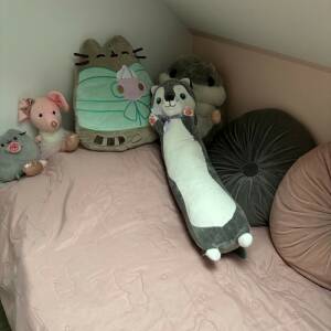 Maskot – plyshund 70 cm