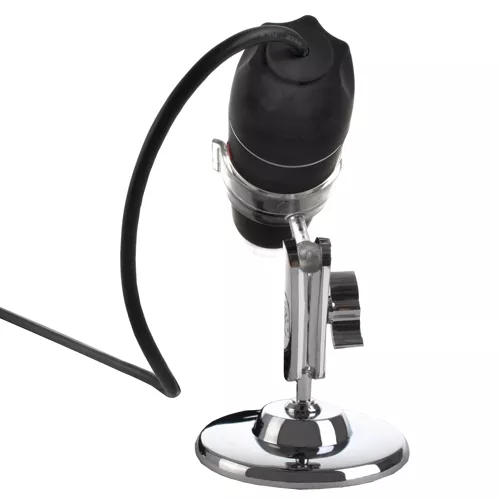 Digitalt mikroskop 1600x med USB-tilkobling – 2 Mpix kamera, LED-lys, foto- og videofunksjon