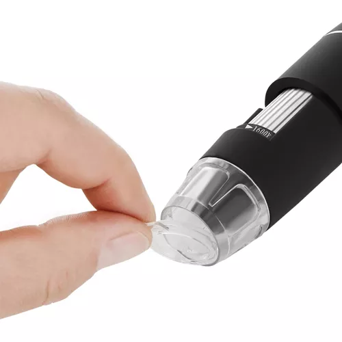 Digitalt mikroskop 1600x med USB-tilkobling – 2 Mpix kamera, LED-lys, foto- og videofunksjon