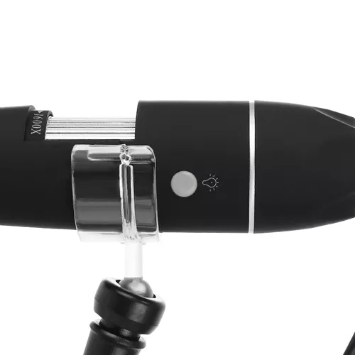 Digitalt mikroskop 1600x med USB-tilkobling – 2 Mpix kamera, LED-lys, foto- og videofunksjon