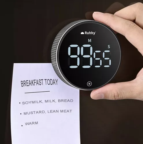 Magnetisk digital kjøkkentimer