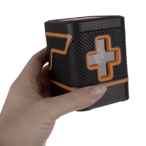 360° grønn linjelaser – profesjonell krysslaser med futteral, perfekt for bygge- og innredningsarbeid