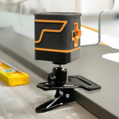 360° grønn linjelaser – profesjonell krysslaser med futteral, perfekt for bygge- og innredningsarbeid