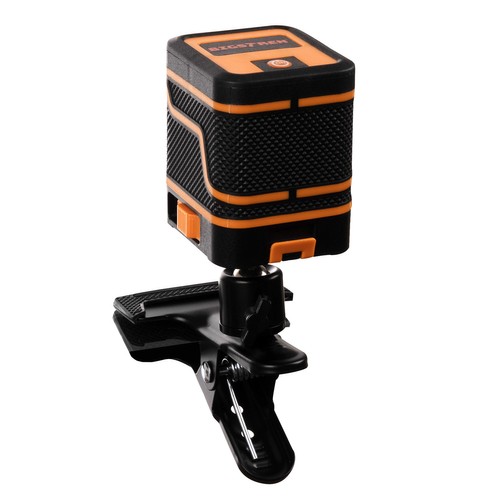 360° grønn linjelaser – profesjonell krysslaser med futteral, perfekt for bygge- og innredningsarbeid