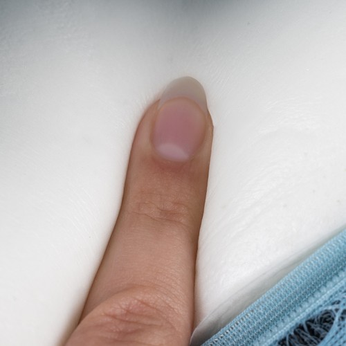 Ergonomisk korsryggpute – memory foam, 23 × 13 × 46 cm