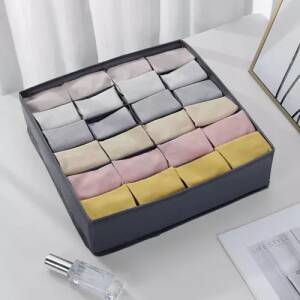 Oppbevaringssett for undertøy – 4 forskjellige organiseringsbokser